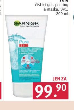 Garnier Pure čisticí gel