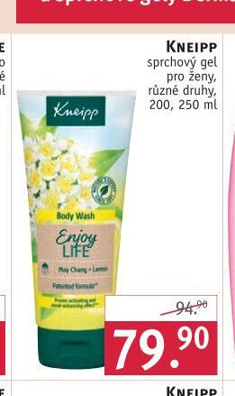 KNEIPP sprchový gel