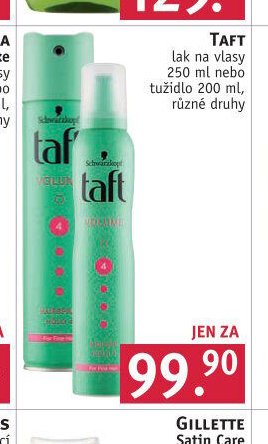 Taft lak na vlasy