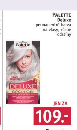 PALETTE Deluxe permanentní barva na vlasy