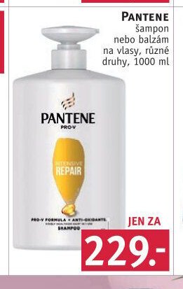 PANTENE šampon nebo balzám na vlasy, 1000 ml