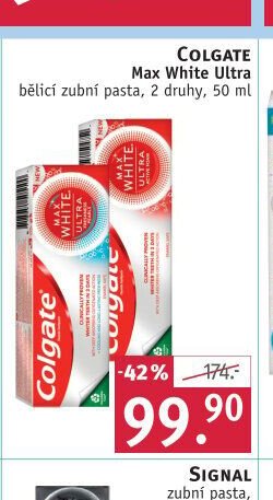 COLGATE Max White Ultra zubní pasta