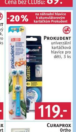 PROKUDENT univerzální kartáčková hlavice