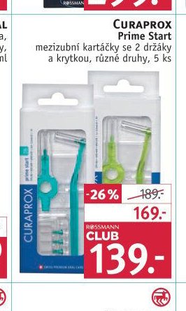 CURAPROX Prime Start mezizubní kartáčky