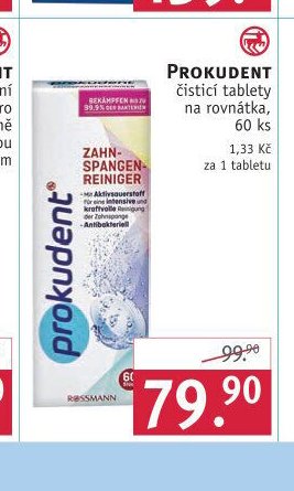 PROKUDENT čisticí tablety
