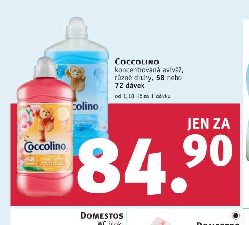 Coccolino koncentrovaná aviváž