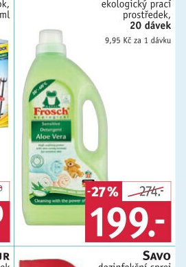 Frosch ekologický prací prostředek
