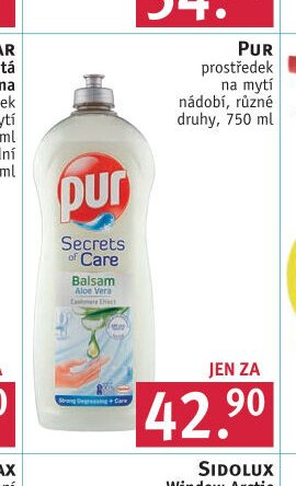 Pur prostředek na mytí nádobí