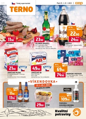 aktuální leták COOP 25.1.2023-31.1.2023