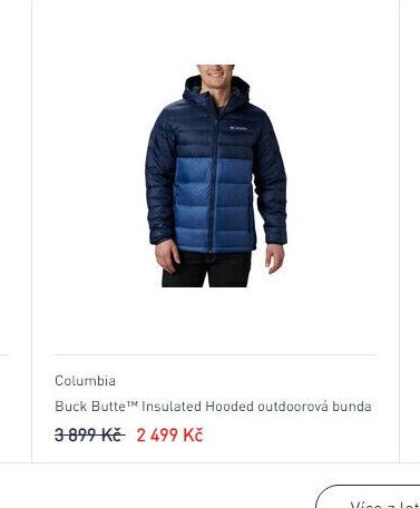 Columbia Buck Butte™ Insulated Hooded outdoorová bunda
