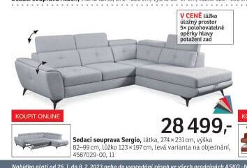 Sedací souprava Sergio