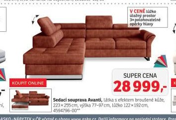 Sedací souprava Avanti