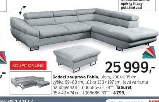 Sedací souprava Fabio