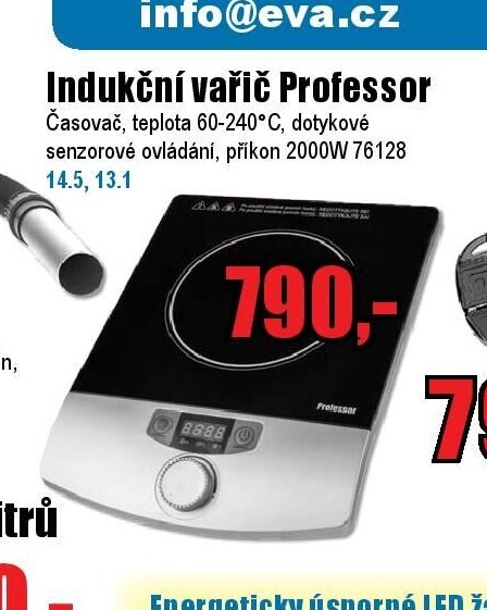 Indukční vařič Professor - EVA.cz aktualniletaky.eu