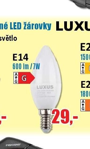 Energeticky úsporné LED žárovky LUXUS E14 - EVA.cz aktualniletaky.eu