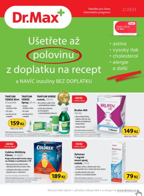 aktuální leták Dr. Max 1.2.2023-28.2.2023