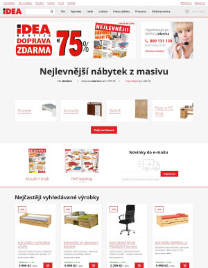 aktuální leták IDEA nábytek 7.2.2023-13.2.2023
