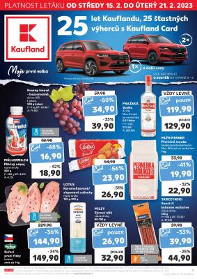 aktuální leták Kaufland 15.2.2023-21.2.2023
