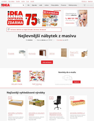aktuální leták IDEA nábytek 14.2.2023-20.2.2023
