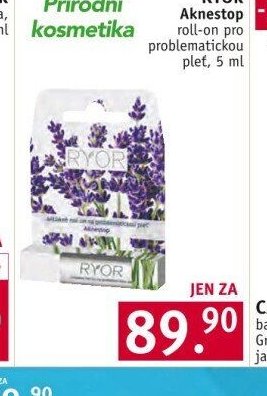 RYOR Aknestop roll-on pro problematickou pleť, 5 ml
