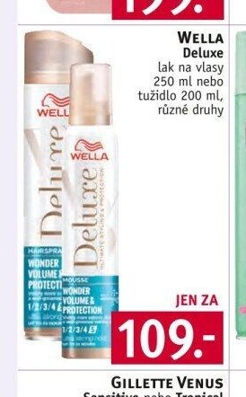 WELLA Deluxe lak na vlasy nebo tužidlo
