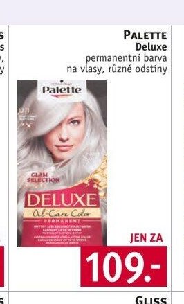 PALETTE Deluxe permanentní barva na vlasy