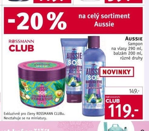 AUSSIE šampon nebo balzám na vlasy