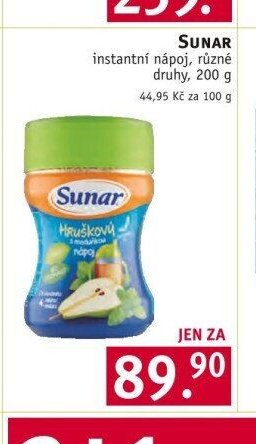 Sunar instantní nápoj