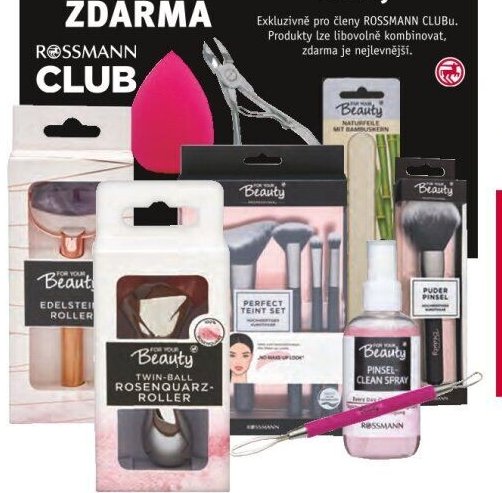 For Your Beauty make-up tools and manicure
