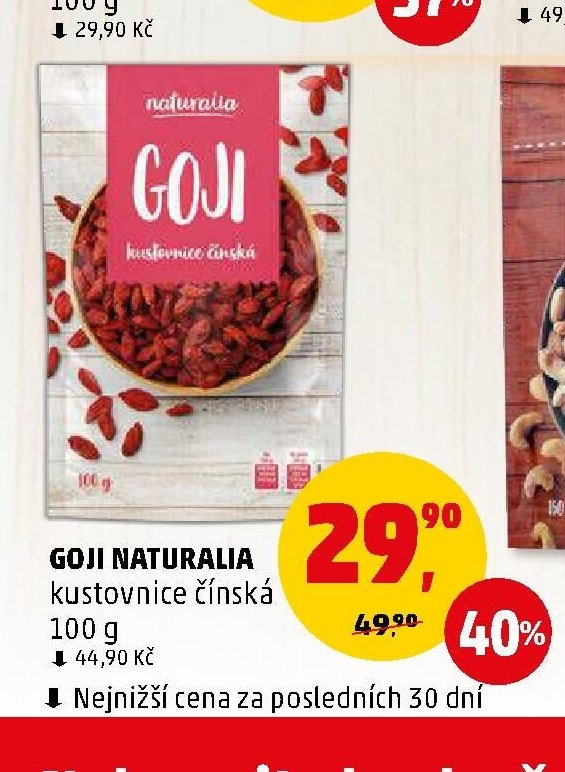 GOJI NATURALIA kustovnice čínská 100 g - Penny Market aktualniletaky.eu