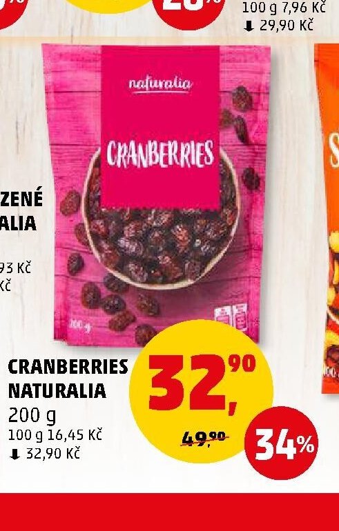 CRANBERRIES NATURALIA 200 g - Penny Market aktualniletaky.eu
