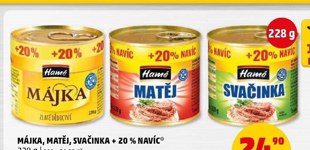 Májka, Matěj, Svačinka + 20 % navíc - Penny Market aktualniletaky.eu