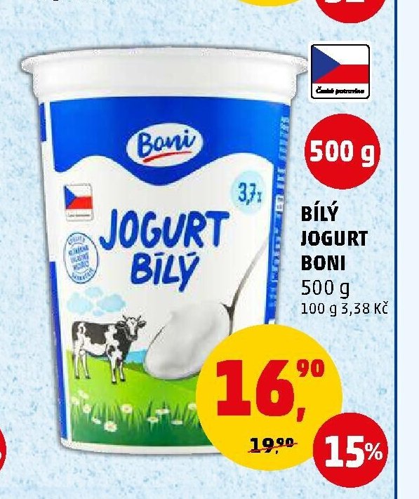 Bílý jogurt Boni - Penny Market aktualniletaky.eu