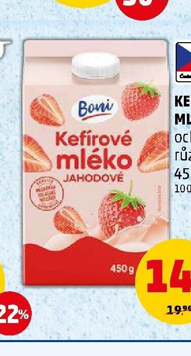 Kefírové mléko Boni - Penny Market aktualniletaky.eu