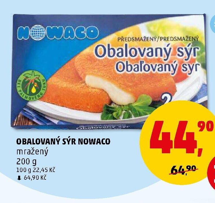 Obalovaný sýr Nowaco - Penny Market aktualniletaky.eu