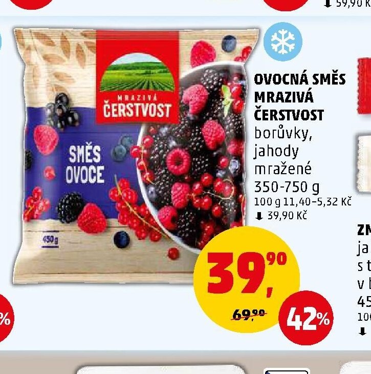 Ovocná směs mražená Čerstvost - Penny Market aktualniletaky.eu