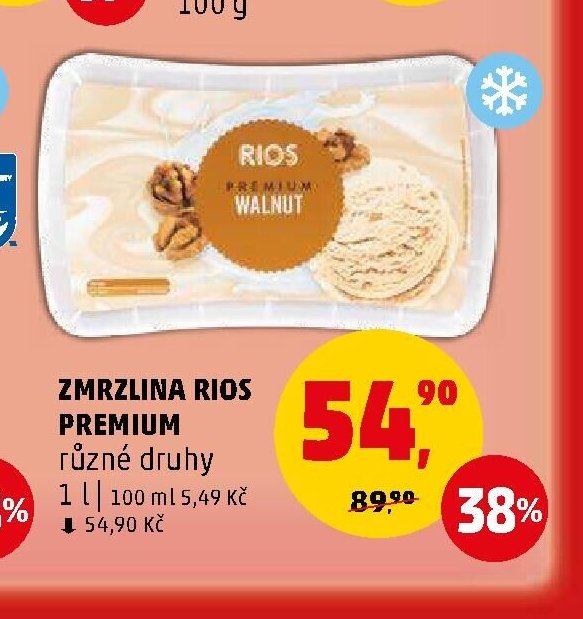 ZMRLZINA RIOS PREMIUM různé druhy - Penny Market aktualniletaky.eu