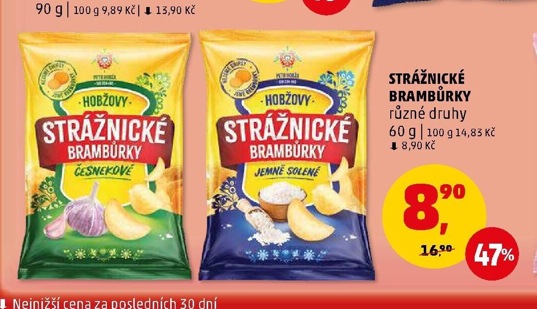 STRÁŽNICKÉ BRAMBŮRKY různé druhy - Penny Market aktualniletaky.eu