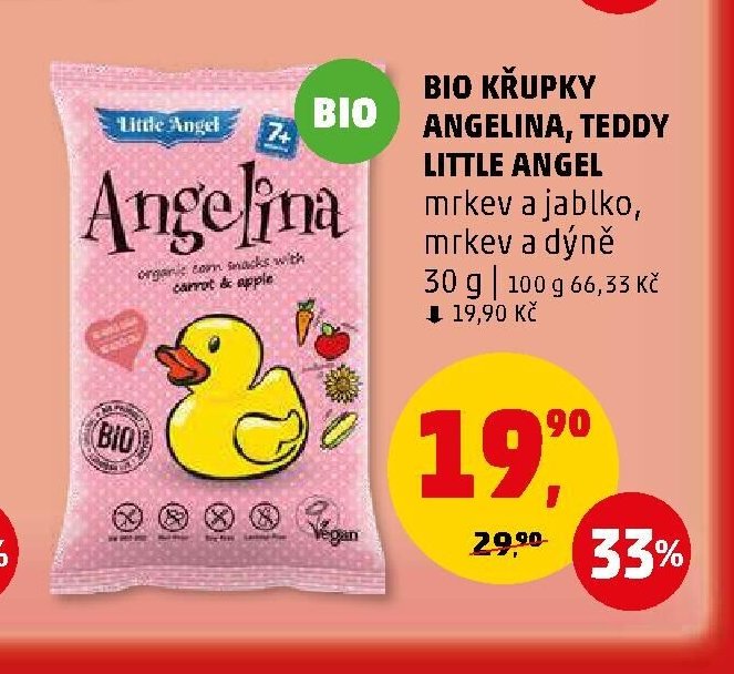 BIO KŘUPKY ANGELINA, TEDDY LITTLE ANGEL - Penny Market aktualniletaky.eu
