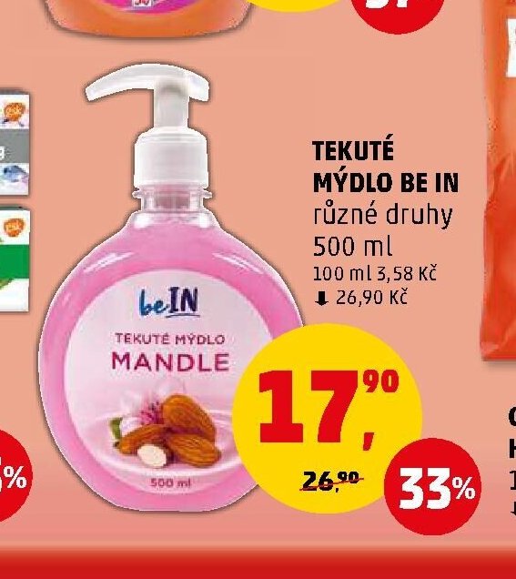 Tekuté mýdlo Be In - Penny Market aktualniletaky.eu