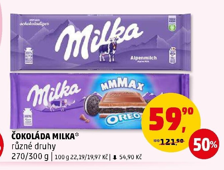 ČOKOLÁDA MILKA* - Penny Market aktualniletaky.eu