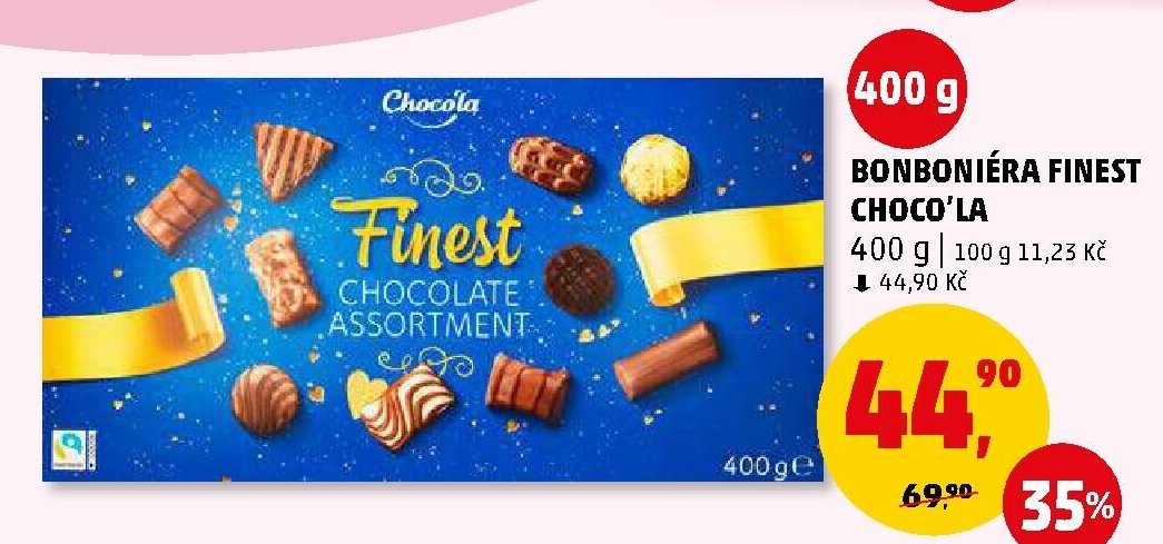 BONBONIÉRA FINEST CHOCO'LA - Penny Market aktualniletaky.eu