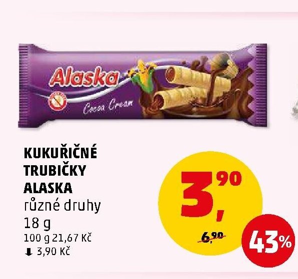 KUKUŘIČNÉ TRUBIČKY ALASKA - Penny Market aktualniletaky.eu