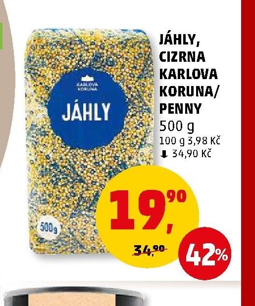 JÁHLY, CIZRNA KARLOVA KORUNA/PENNY 500 g - Penny Market aktualniletaky.eu