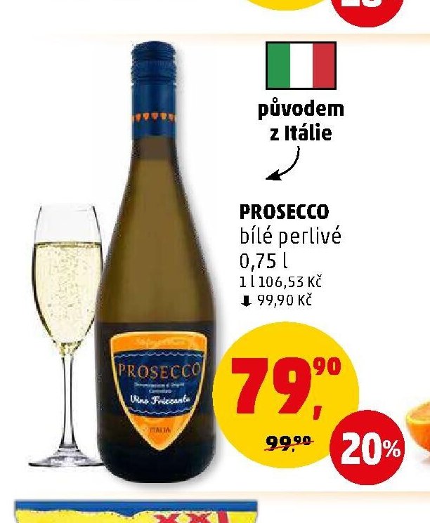 Prosecco bílé perlivé 0,75 l - Penny Market aktualniletaky.eu