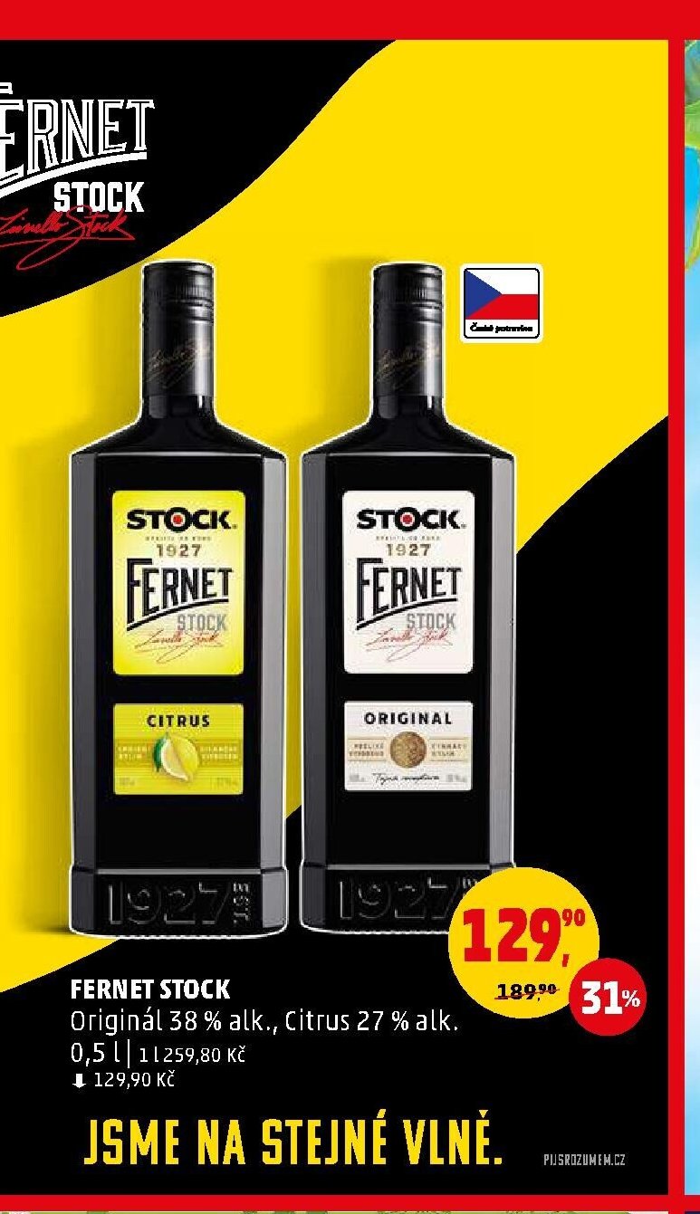 FERNET STOCK - Penny Market aktualniletaky.eu
