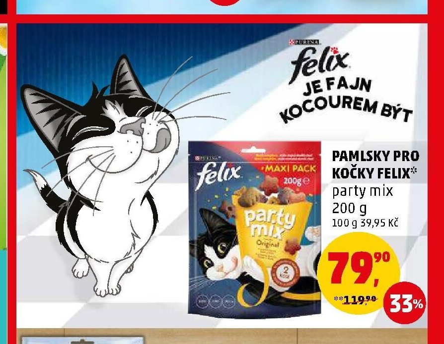 PAMLSKY PRO KOČKY FELIX - Penny Market aktualniletaky.eu