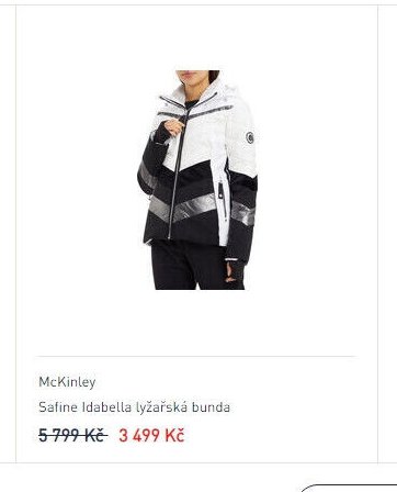 McKinley Safine Idabella lyžařská bunda