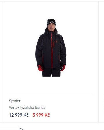 Spyder Vertex lyžařská bunda