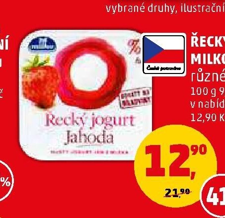 Řecký jogurt Milko - Penny Market aktualniletaky.eu